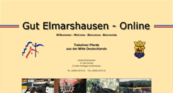 Desktop Screenshot of elmarshausen.de