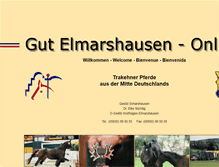 Tablet Screenshot of elmarshausen.de